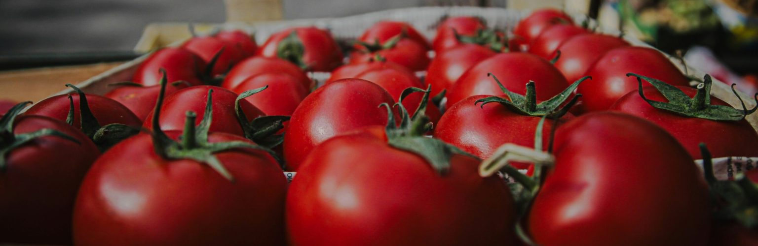 Tomatos in a box